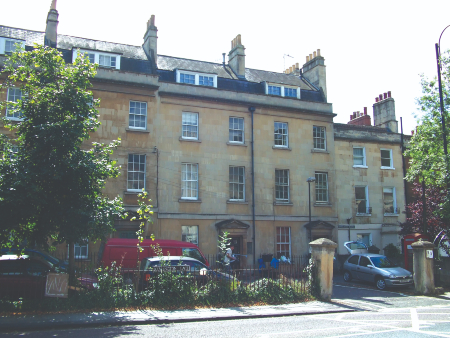 Example of an 18th century building in Bath and North East Somerset