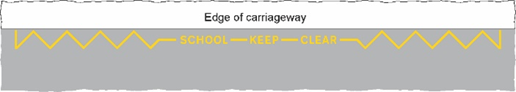 Edge of carriageway marking