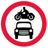Motor vehicles prohibited
