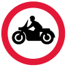 Solo motorcycles prohibited