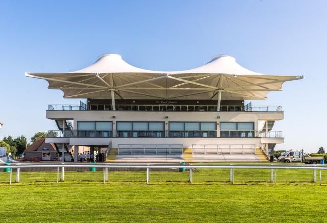 Bath racecourse from the front